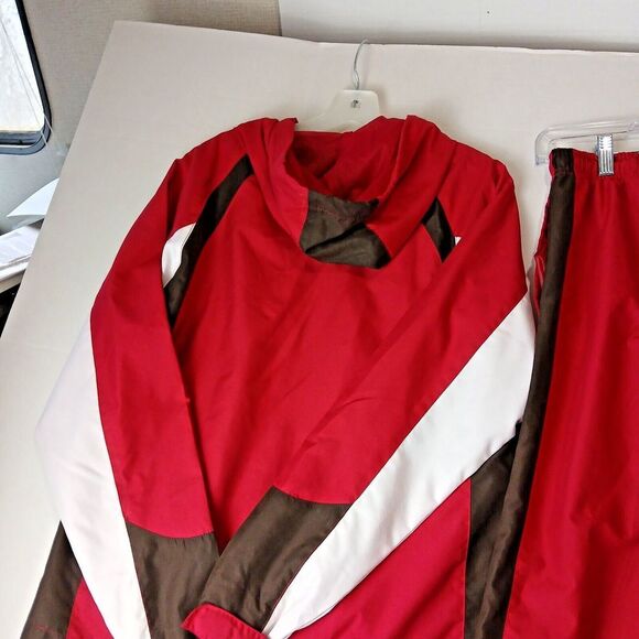 BCG Med 100% Polyester Red Pants & Jacket Outdoor. Hiking Boho, Y2K. - Picture 6 of 10